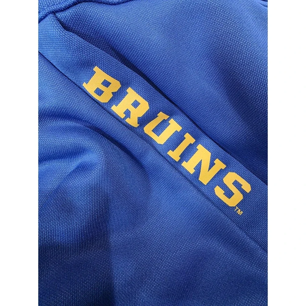 New UCLA Bruins Performance Hoodie Men  Blue Home College Football Zip Pocket M